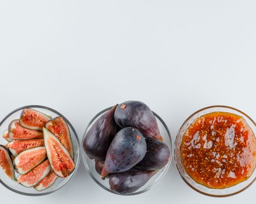 2figs-bowls-with-fig-jam-flat-lay-white